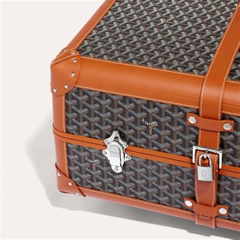 goyard trolley bag|bourget pm trolley cases.